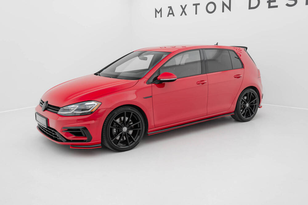 Seitenschweller Diffusor V.2 Volkswagen Golf R / R-Line Mk7 Facelift