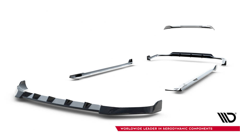 Set of Prepreg Carbon Splitters BMW X7 M-Pack G07 Facelift