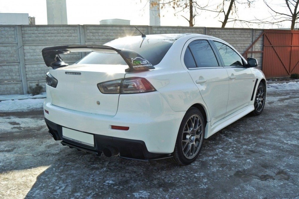 Splittery Tylne Boczne Mitsubishi Lancer Evo X