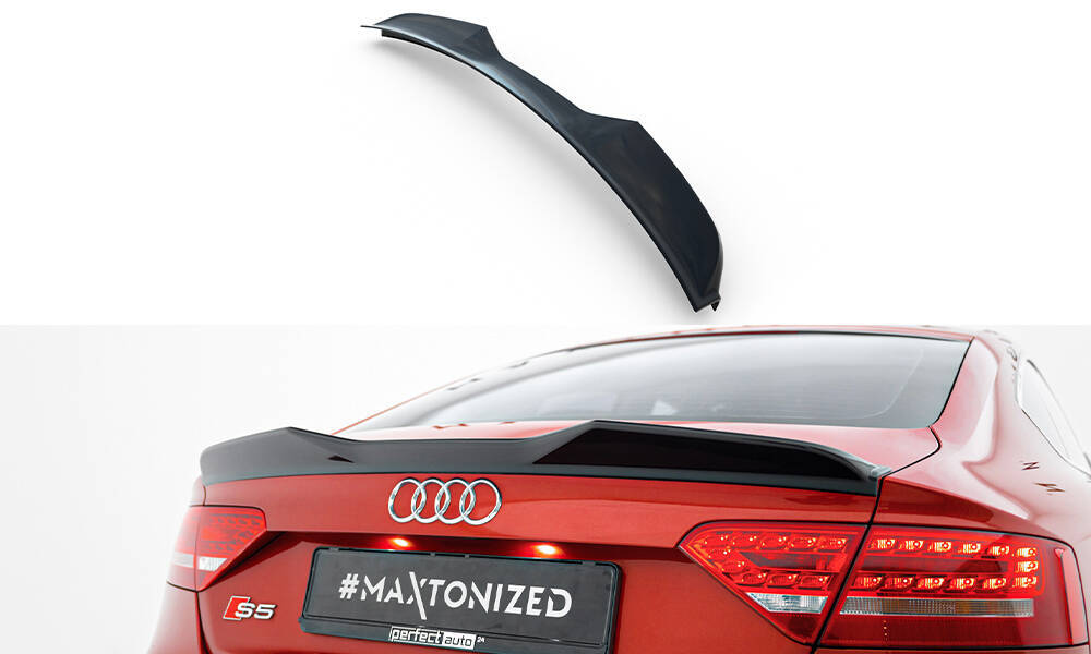 Spoiler Cap 3D Audi A5 Sportback S-Line / S5  8T / 8T Facelift