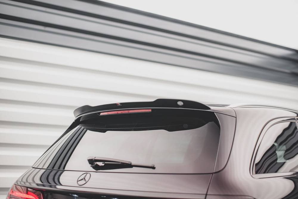 4tlg Spoiler Set Finnen Chrom passt für Mercedes E Klasse W213