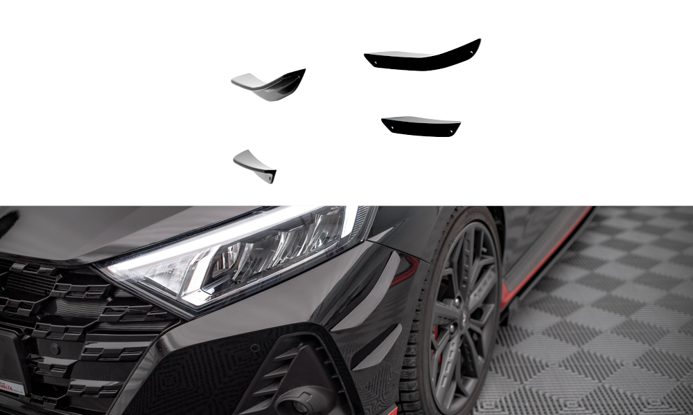 Stoßstangenflügel vorne (Canards) Hyundai I20 N Mk3