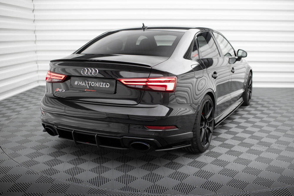 Street Pro Heck Diffusor Seite Audi RS3 Sedan 8V Facelift