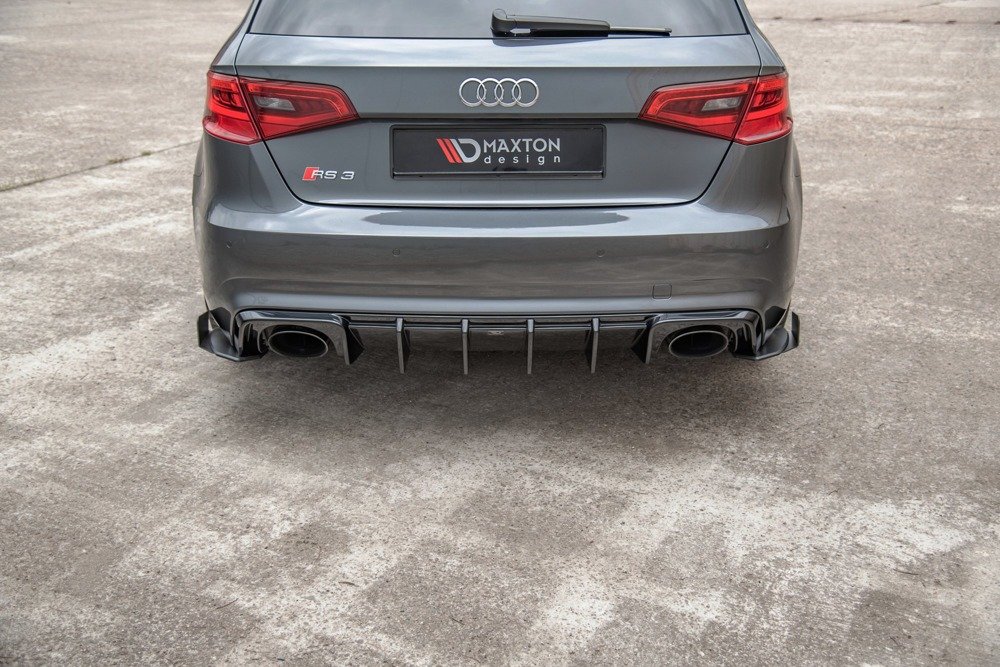 Street Pro Heck Diffusor Seite + Flaps Audi RS3 8V Sportback