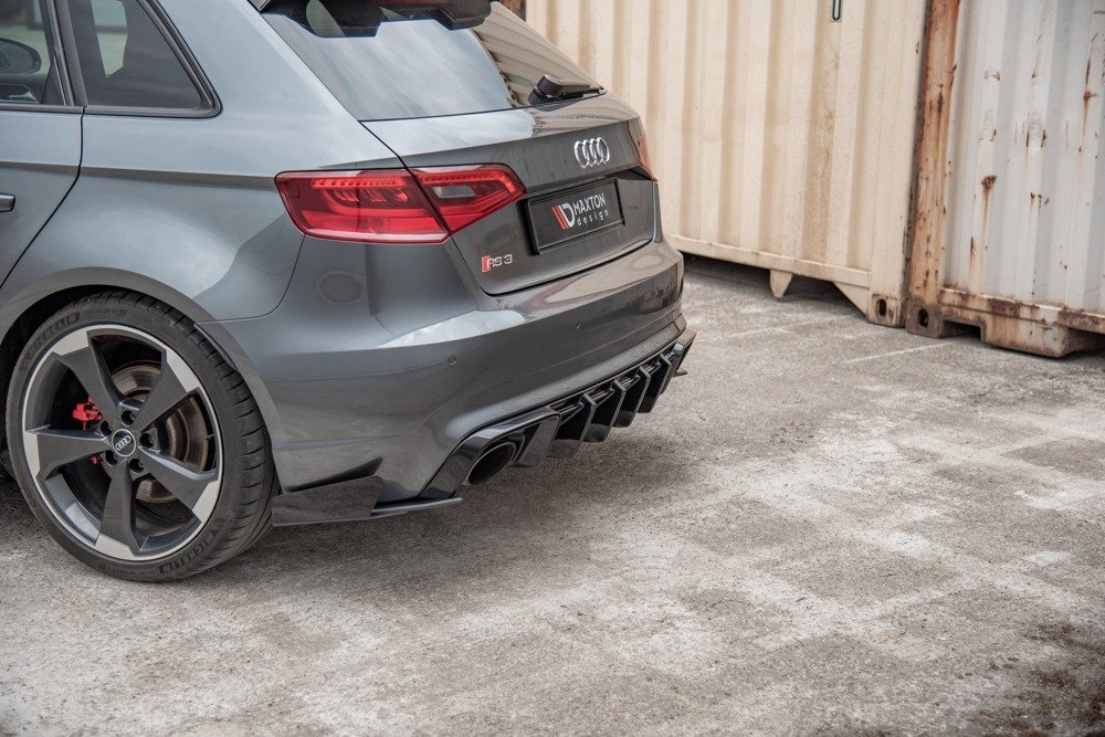 Street Pro Heck Diffusor Seite + Flaps Audi RS3 8V Sportback