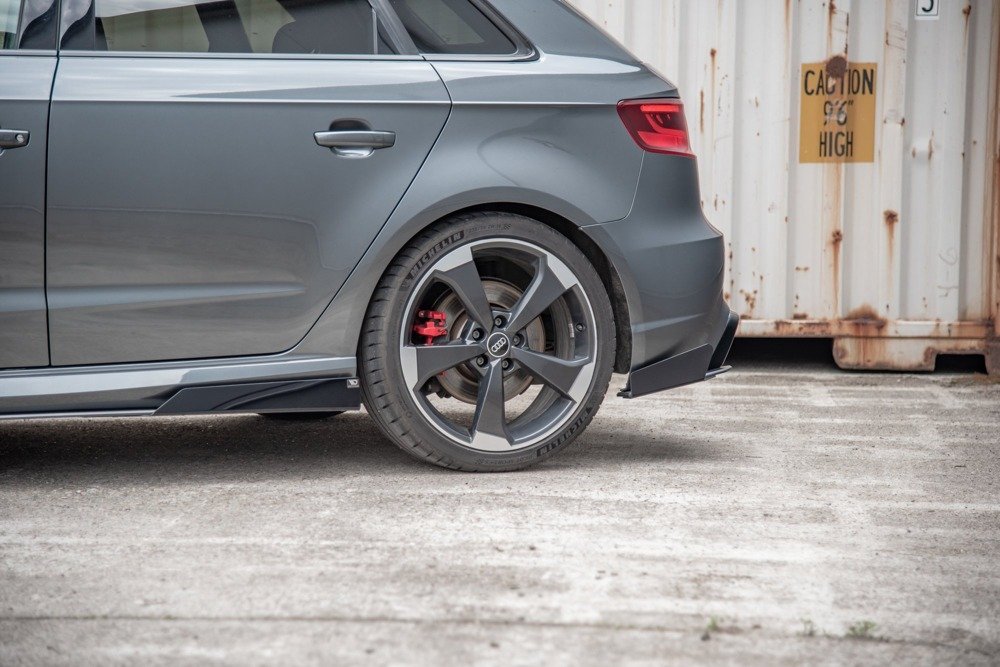 Street Pro Heck Diffusor Seite + Flaps Audi RS3 8V Sportback