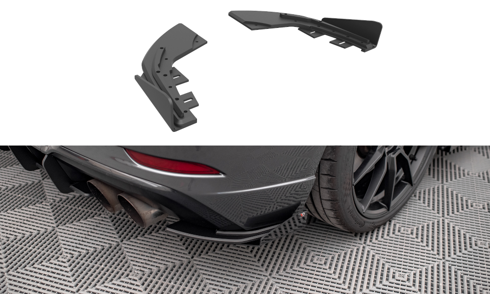 Street Pro Heck Diffusor Seite + Flaps Audi S3 Sportback 8V Facelift