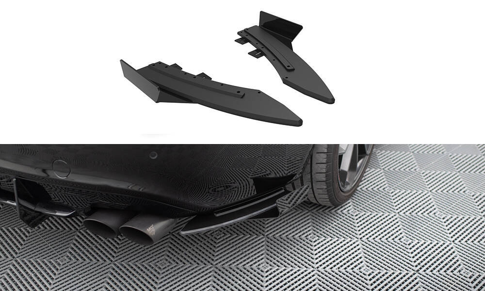 Street Pro Heck Diffusor Seite + Flaps Audi S5 / A5 S-Line Coupe / Cabriolet 8T