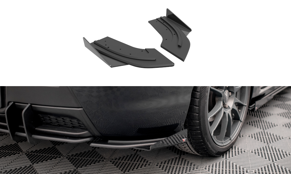 Street Pro Heck Diffusor Seite + Flaps Mazda 3 MPS Mk1 US-Spec Version