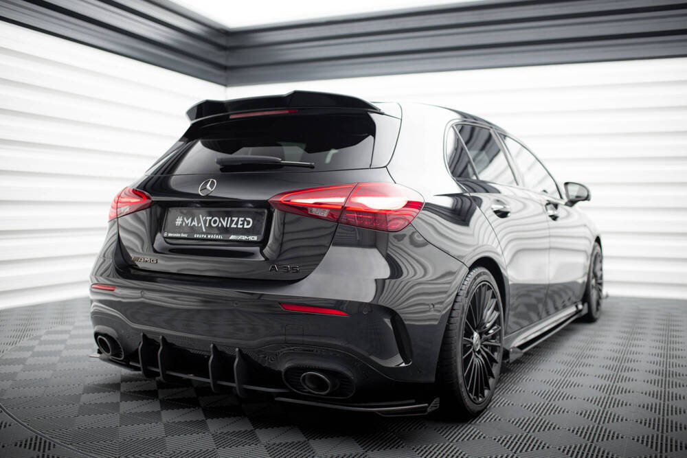 Street Pro Heck Diffusor Seite + Flaps Mercedes-AMG A35 Hatchback W177