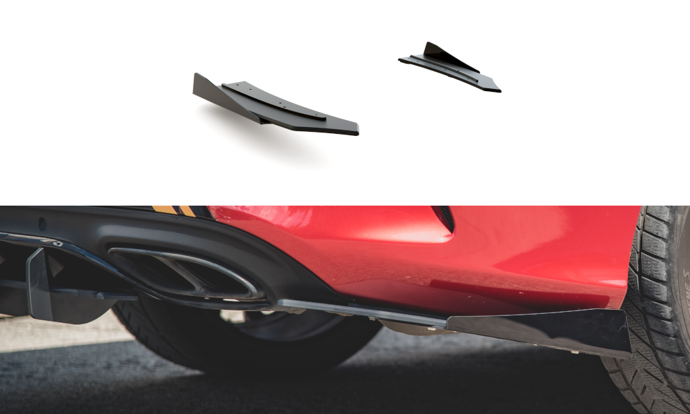 Street Pro Heck Diffusor Seite + Flaps Mercedes-AMG C43 Coupe C205