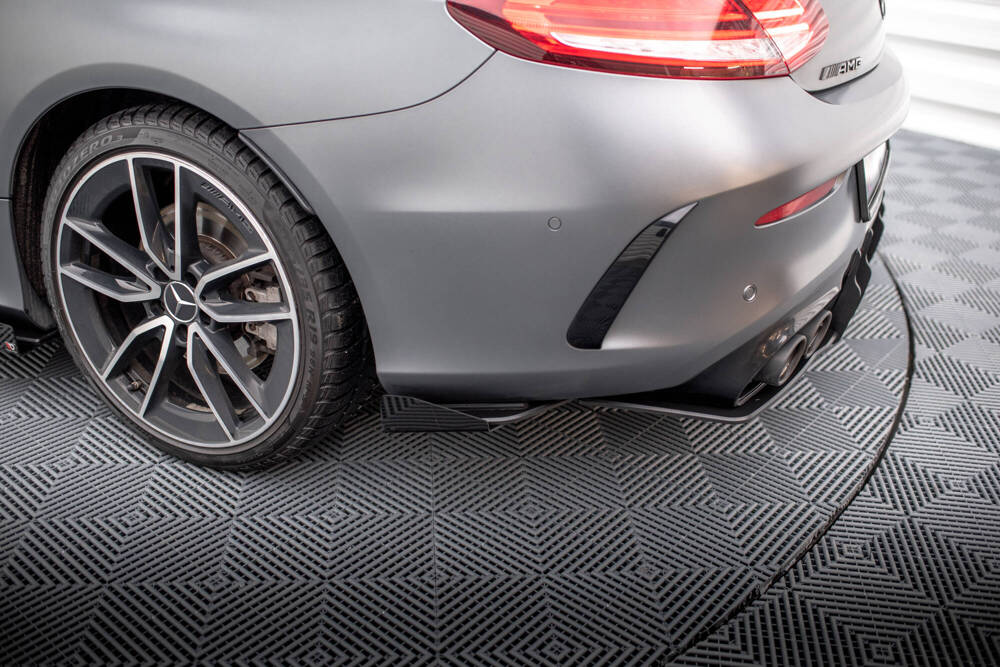 Street Pro Heck Diffusor Seite + Flaps Mercedes-AMG C43 Coupe / Cabrio C205  Facelift / A205 Facelift