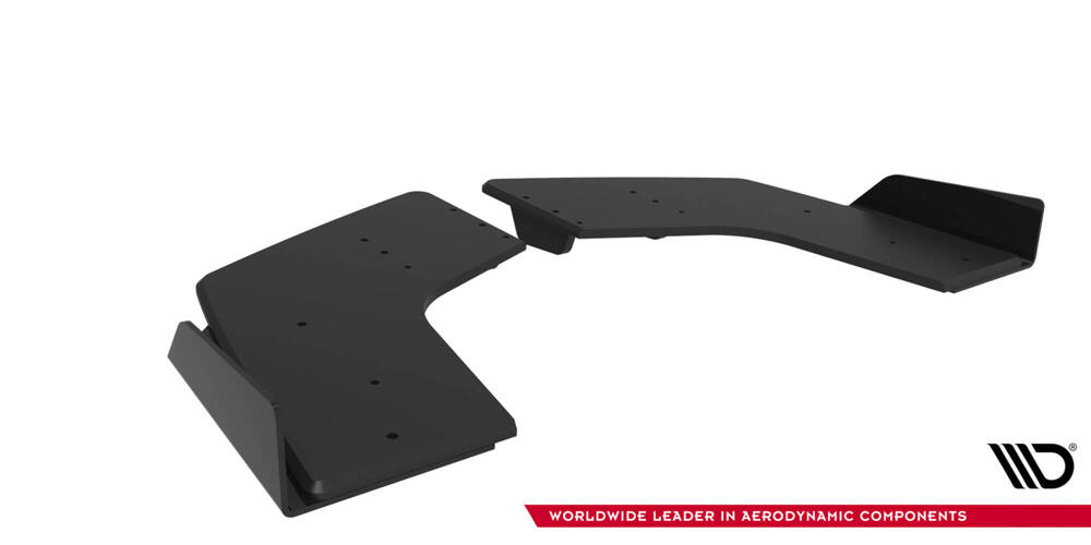 Street Pro Heck Diffusor Seite + Flaps Mitsubishi Lancer EVO X