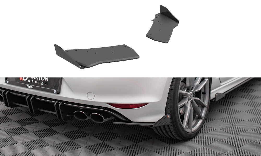 Street Pro Heck Diffusor Seite + Flaps Volkswagen Golf R Mk7