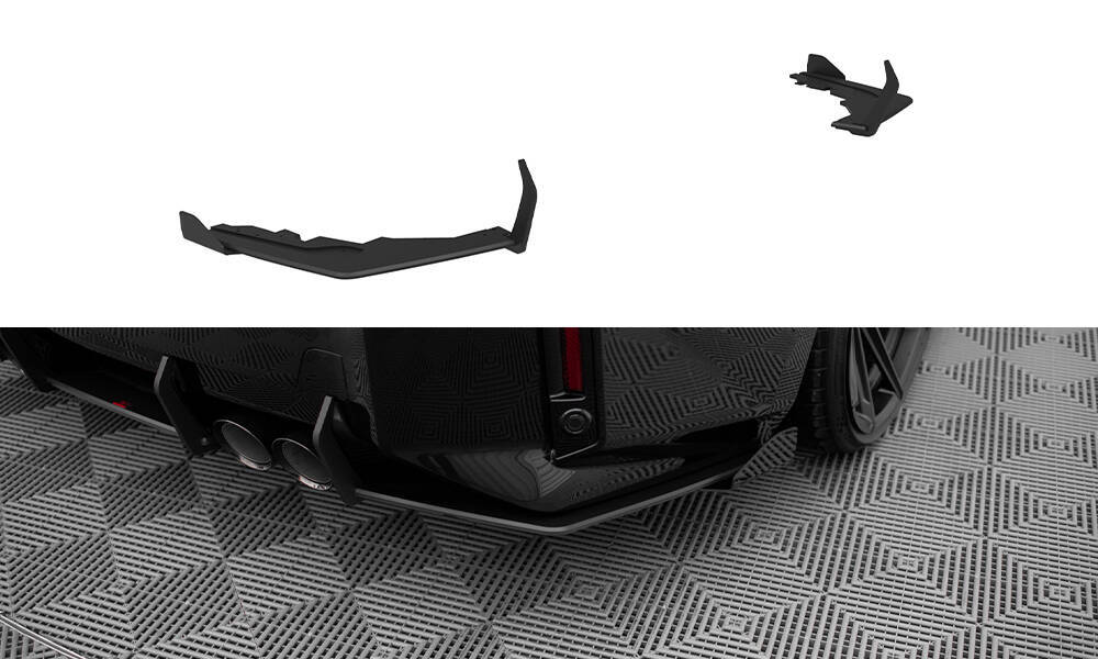 Street Pro Heck Diffusor Seite V.1 + Flaps BMW M2 G87