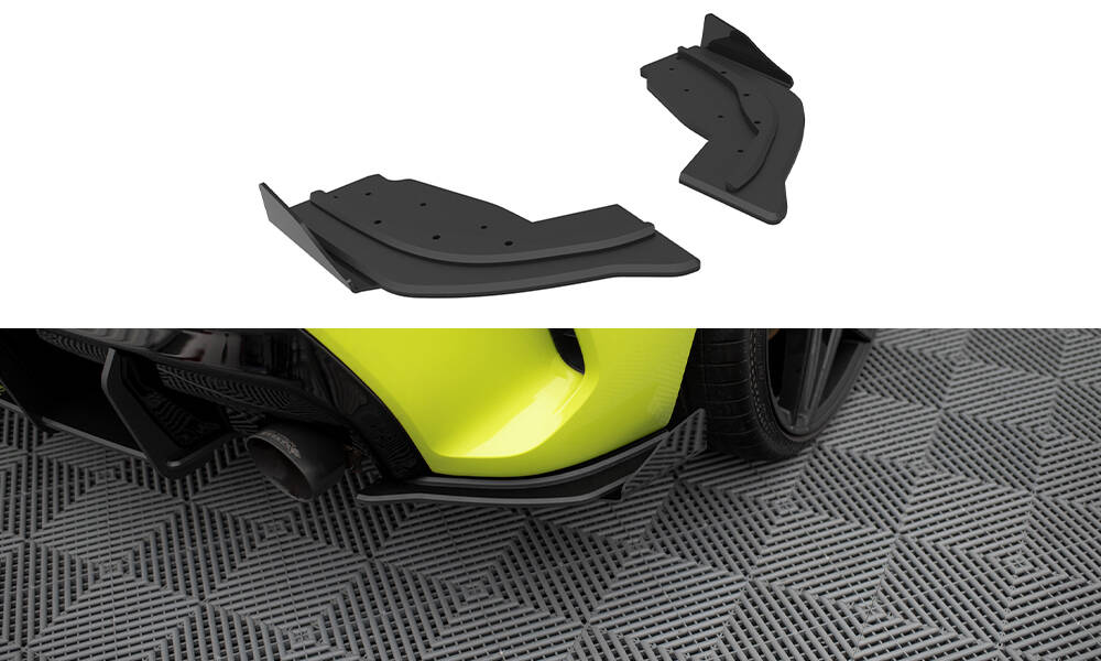 Street Pro Heck Diffusor Seite V.1 + Flaps V.1 BMW 1 F40 M-Pack / M135i