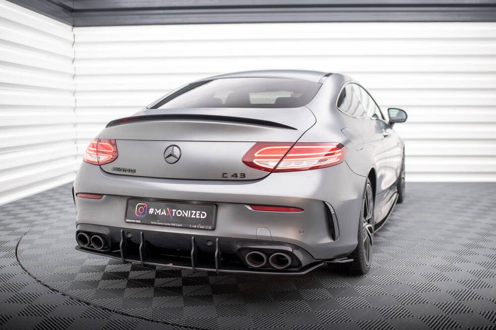 Street Pro Heckschurze Mercedes-AMG C43 Coupe / Cabrio C205  Facelift / A205 Facelift