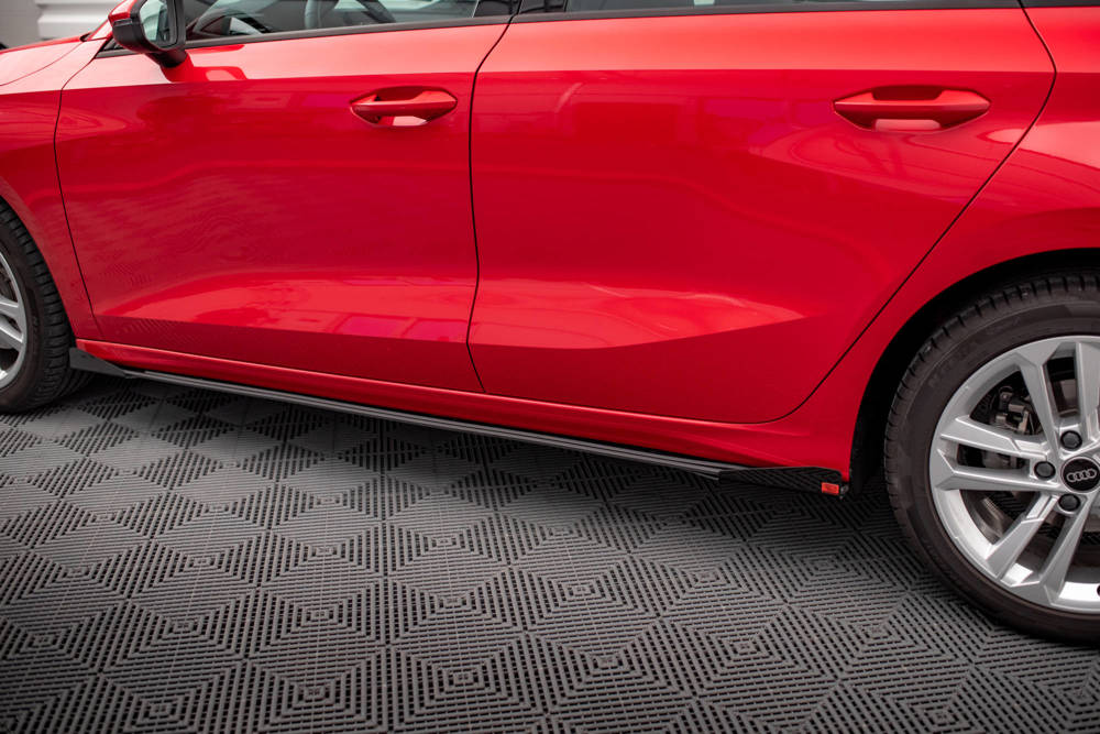 Street Pro Seitenschweller Diffusor + Flaps Audi A3 8Y