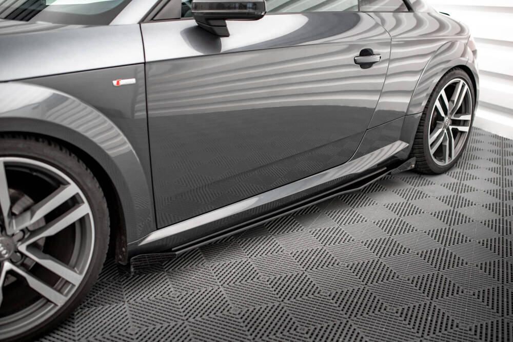 Street Pro Seitenschweller Diffusor + Flaps Audi TT S / S-Line 8S