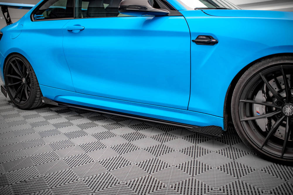 Street Pro Seitenschweller Diffusor + Flaps BMW M2 F87