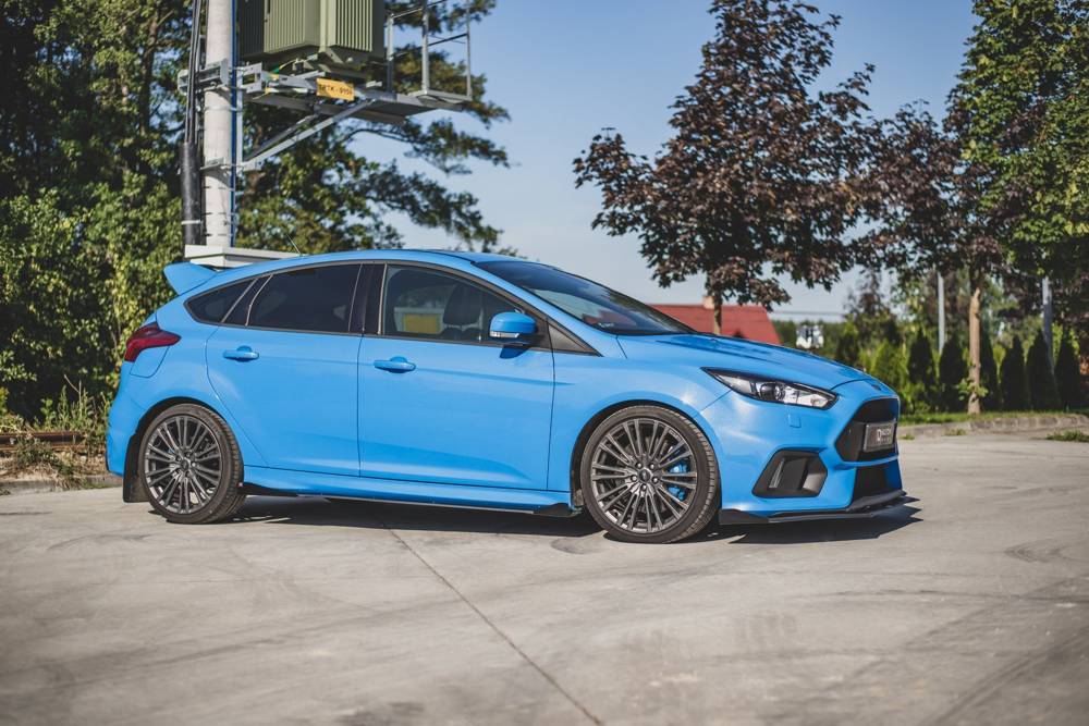 Street Pro Seitenschweller Diffusor + Flaps Ford Focus RS Mk3