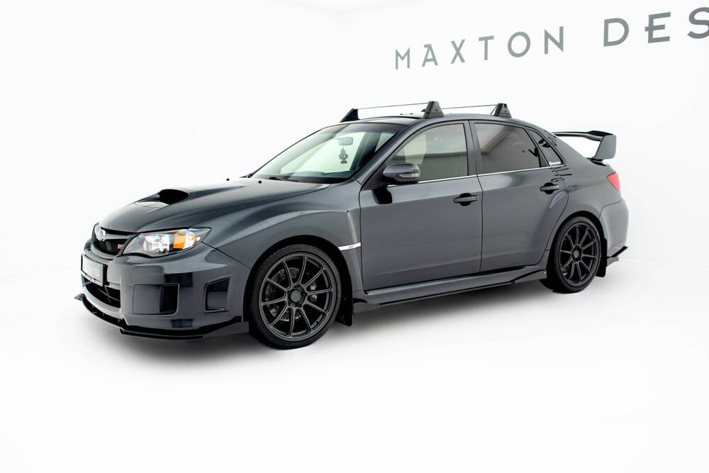 Street Pro Seitenschweller Diffusor + Flaps Subaru Impreza WRX STI Mk3 Facelift