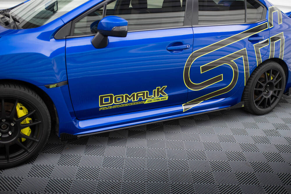 Street Pro Seitenschweller Diffusor + Flaps Subaru WRX STI Mk1