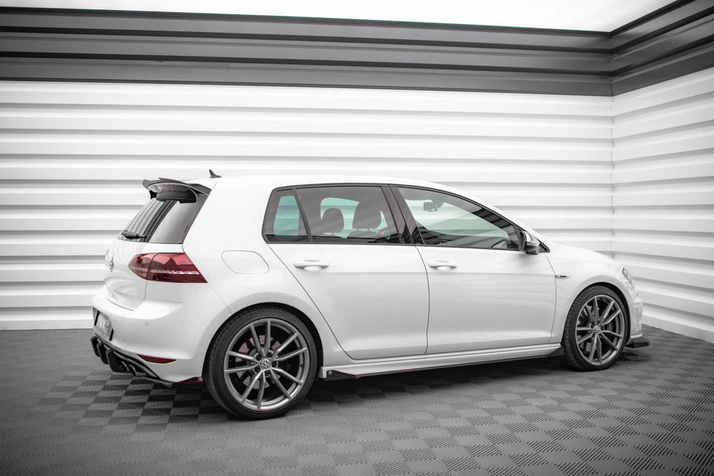 Street Pro Seitenschweller Diffusor + Flaps Volkswagen Golf R Mk7