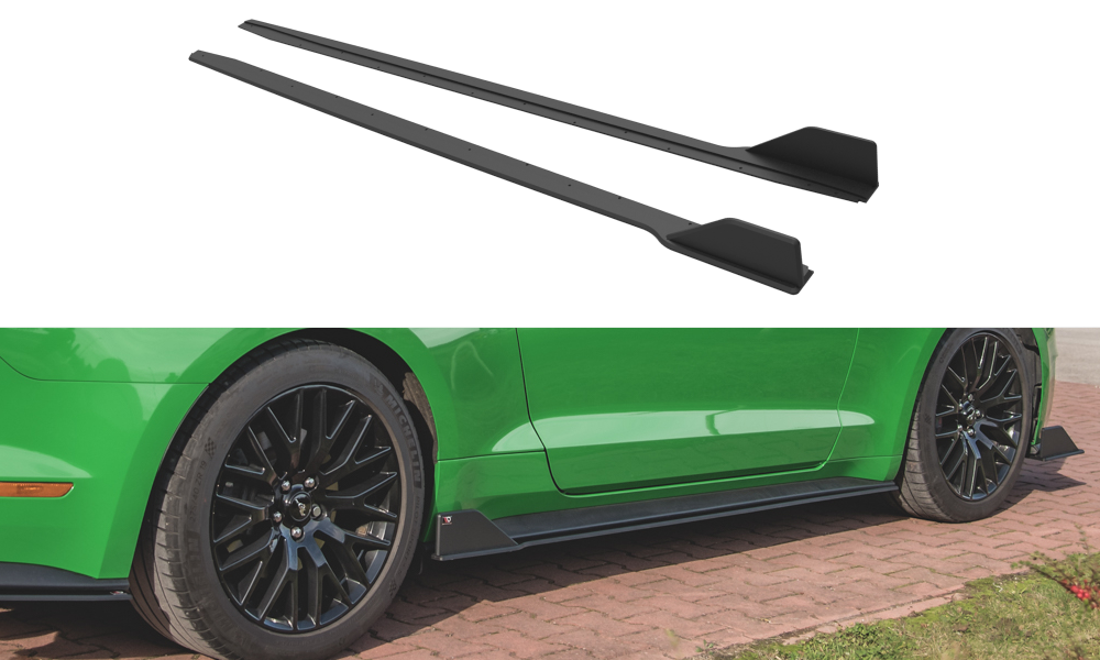 Street Pro Seitenschweller Diffusor V.2 Ford Mustang GT Mk6 Facelift