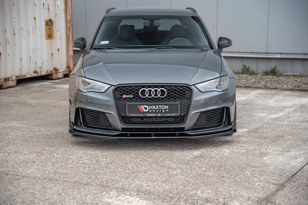 Street Pro Splitter + Flaps Audi RS3 8V Sportback