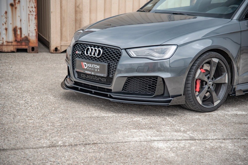 Street Pro Splitter + Flaps Audi RS3 8V Sportback