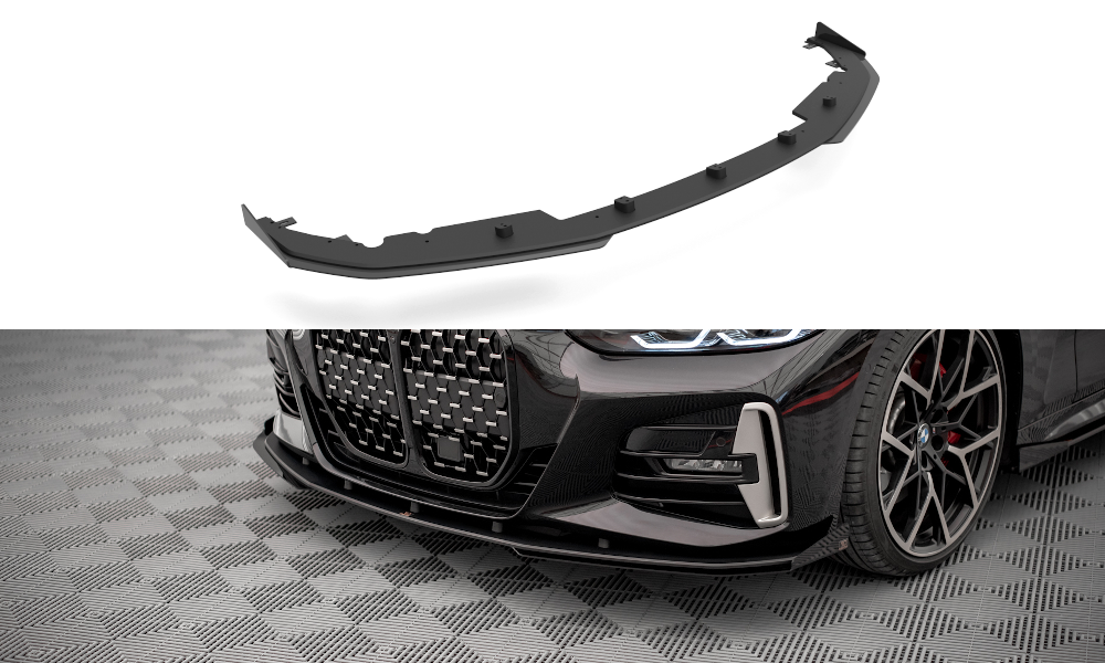 Street Pro Splitter + Flaps BMW 4 M-Pack / M440i G22 / G23 / G22 Facelift / G23 Facelift