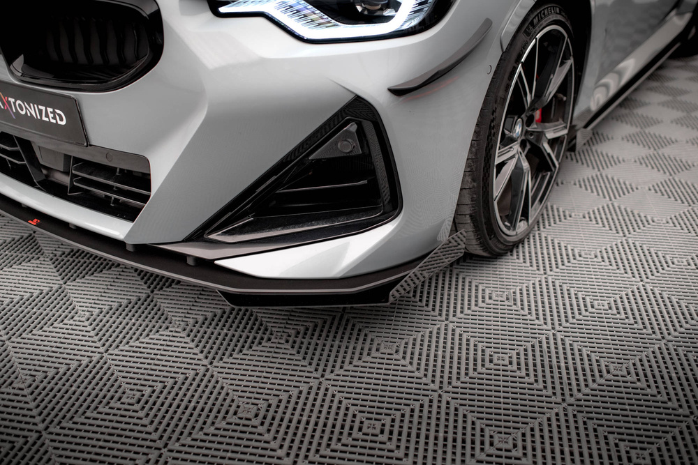 Street Pro Splitter + Flaps + Flaps BMW 2 Coupe M-Pack / M240i G42