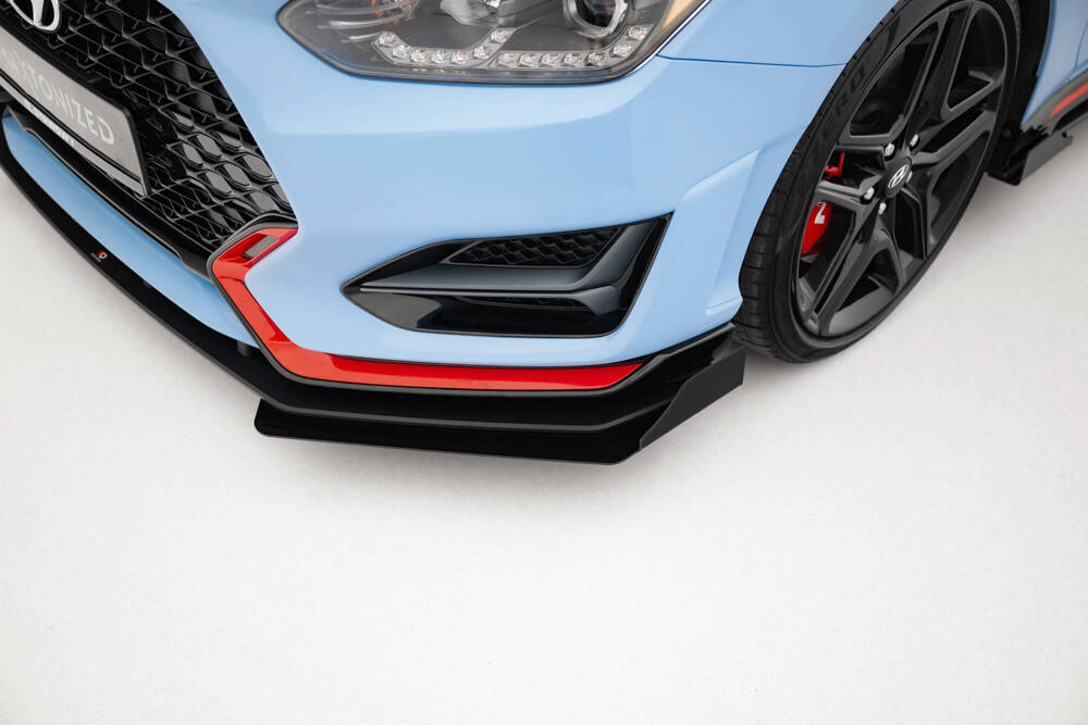 Street Pro Splitter + Flaps + Flaps Hyundai Veloster N Mk2