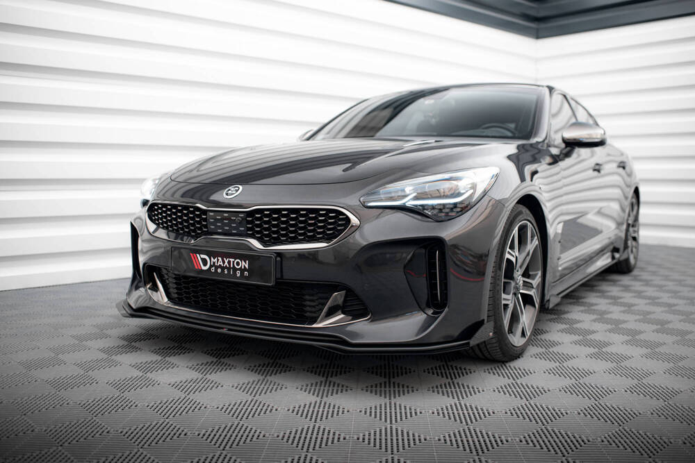 Street Pro Splitter + Flaps + Flaps Kia Stinger GT / GT-Line / Standard Mk1