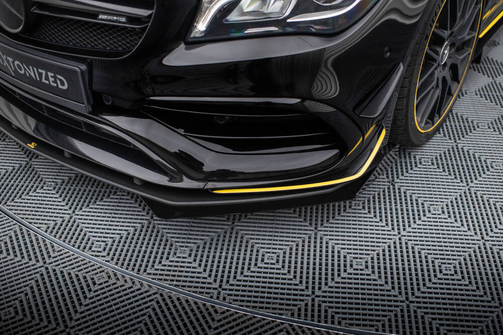 Street Pro Splitter + Flaps + Flaps Mercedes-AMG CLA 45 Aero C117 Facelift