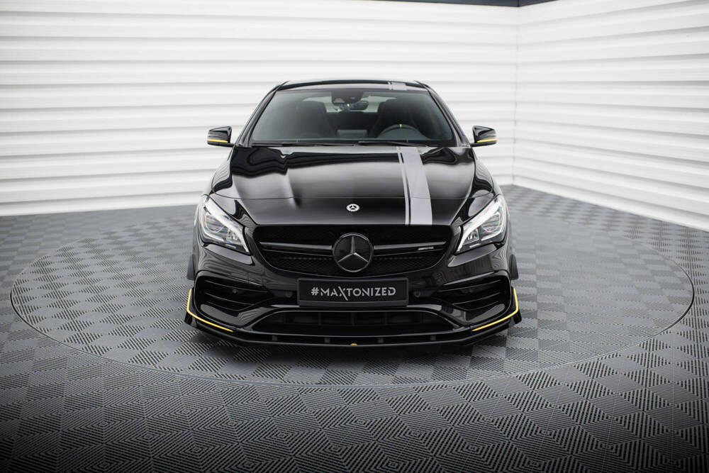 Street Pro Splitter + Flaps + Flaps Mercedes-AMG CLA 45 Aero C117 Facelift