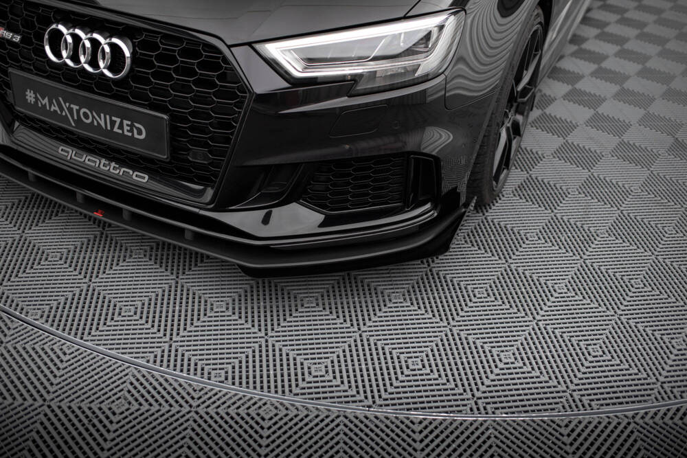 Street Pro Splitter + Flaps V.1 + Flaps Audi RS3 Sedan 8V Facelift