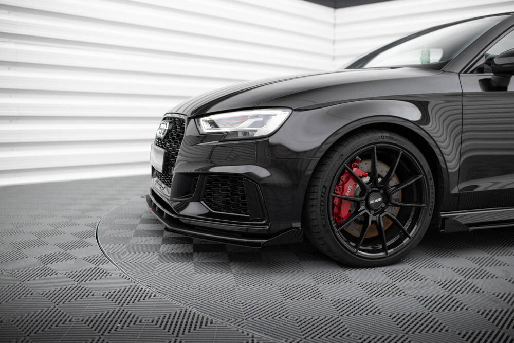 Street Pro Splitter + Flaps V.1 + Flaps Audi RS3 Sedan 8V Facelift