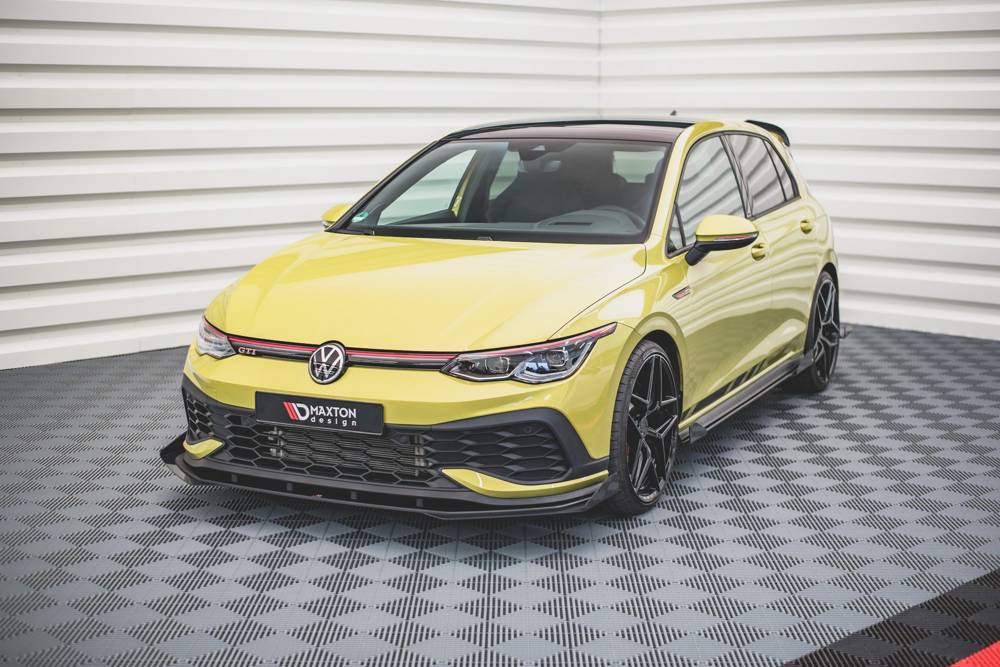 Street Pro Splitter + Flaps Volkswagen Golf GTI Clubsport Mk8