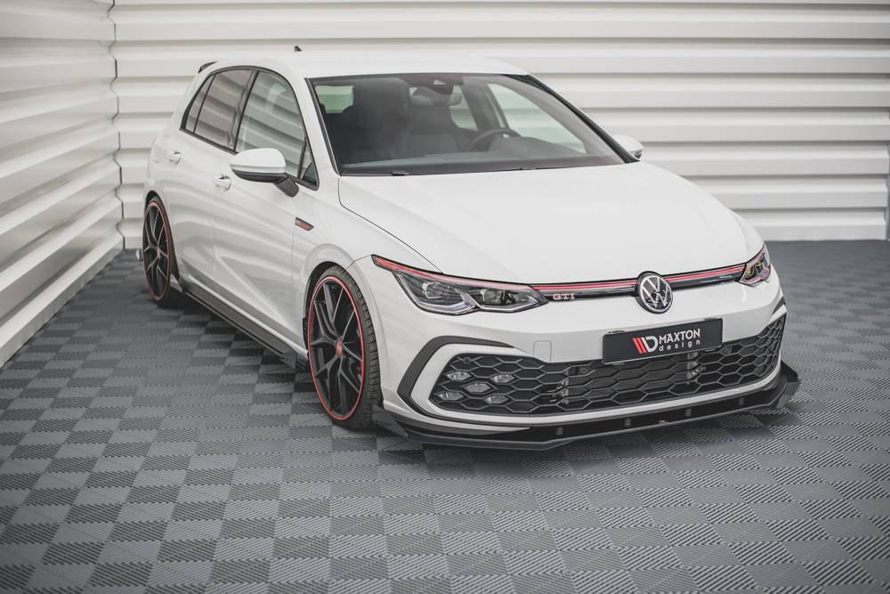 Street Pro Splitter + Flaps Volkswagen Golf GTI / GTE / GTD / R-Line Mk8