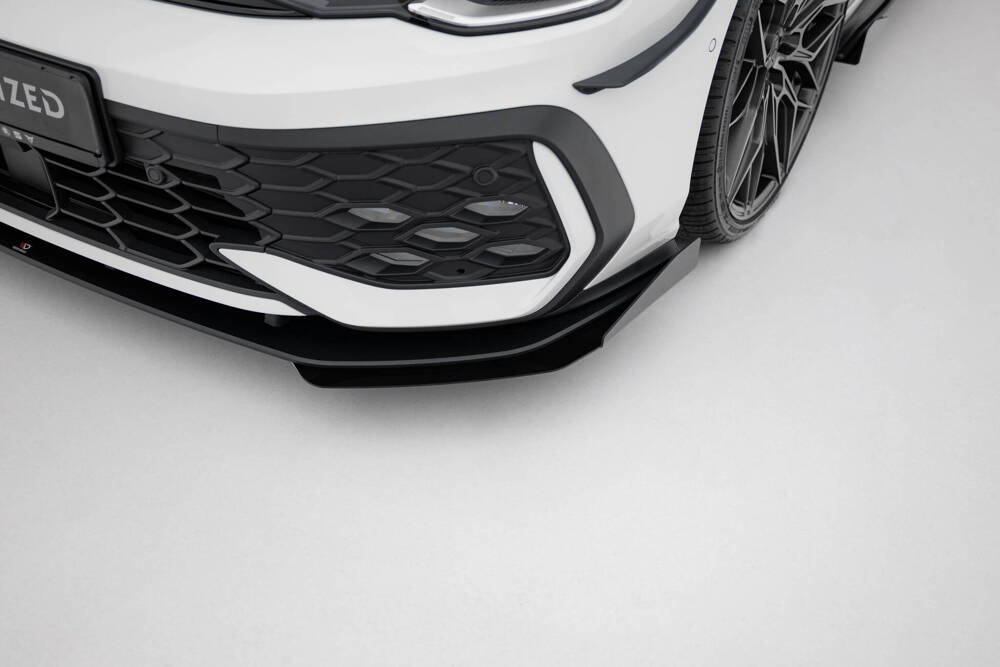 Street Pro Splitter + Flaps Volkswagen Golf GTI / GTE / R-Line Mk8 Facelift