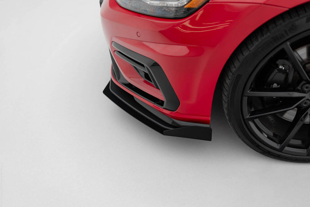 Street Pro Splitter + Flaps Volkswagen Golf R / R-Line Mk7 Facelift