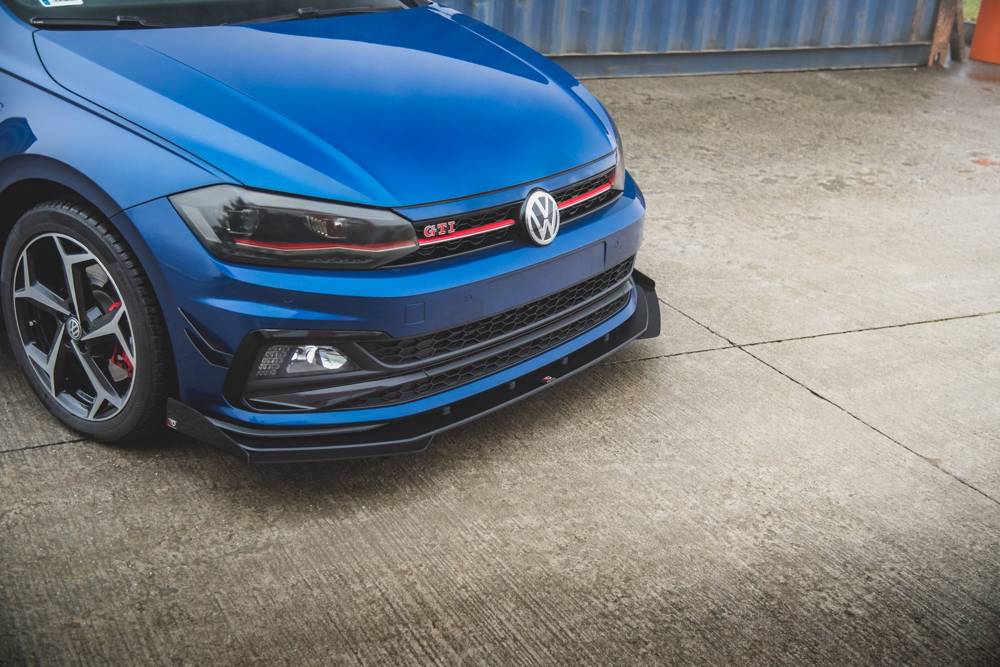 Street Pro Splitter + Flaps Volkswagen Polo GTI Mk6