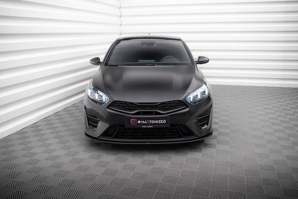 Street Pro Splitter Kia Proceed GT Mk3 Facelift / Ceed GT / GT - Line Mk1 Facelift 