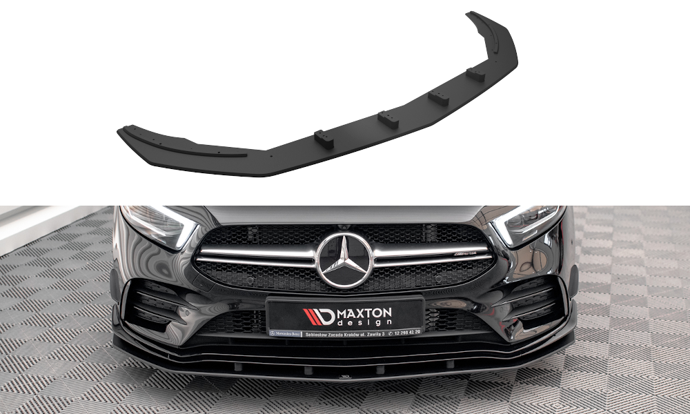 Street Pro Splitter Mercedes A35 AMG / AMG-Line Aero Pack W177 