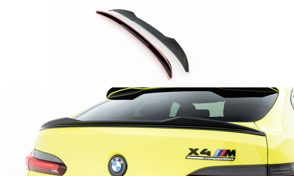 Unten Spoiler Cap 3D BMW X4 M F98 Facelift