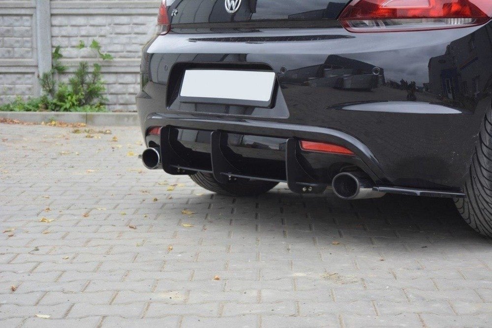 VW SCIROCCO R HECKSCHURZE & HECK DIFFUSOR SEITE L+R