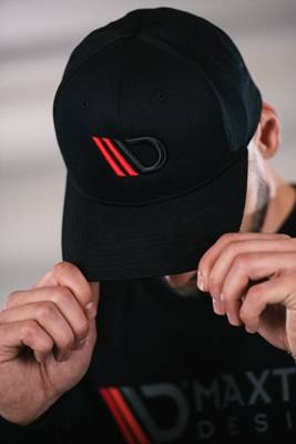 Cap Black/Red Logo