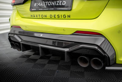 Carbon Fiber Heckansatz Prepreg V.1 + Milltek Sport Exhaust BMW 1 F40 M135i